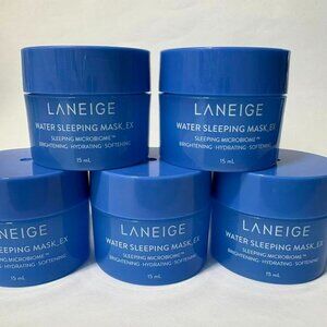 Laneige Water Sleeping Mask EX 5-pc Mini Set (5 × 15ml | Total 75ml) – Authentic